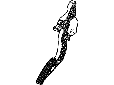 Buick 84024926 Pedal Travel Sensor