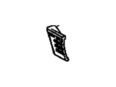 Pontiac 88891535 Lower Molding