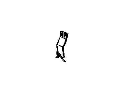 Pontiac 22635185 Body Side Molding Retainer Clip