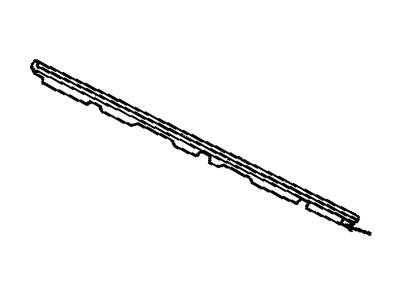 Cadillac Cimarron Door Seal - 20166976
