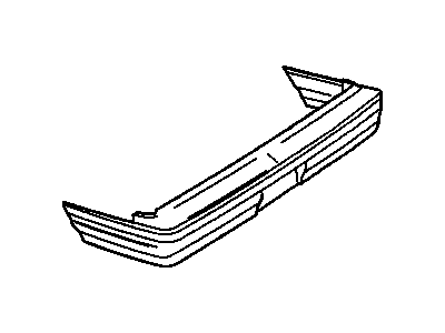 Oldsmobile Cutlass Ciera Bumper - 22527433