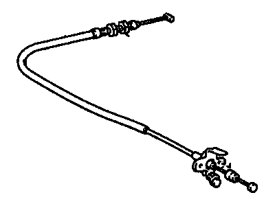 2001 Chevy Prizm Throttle Cable - 94857758