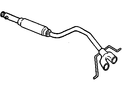 Cadillac Eldorado Muffler - 25683078