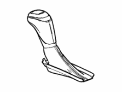 Chevy 84043614 KNOB,AUTOMATIC TRANSMISSION CONTROL LEVER(INCLUDES 2-5,14)(JET BLACK)