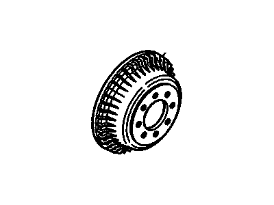 Chevy C3500 Brake Drum - 15982701