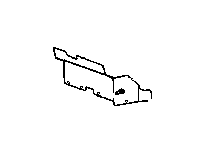 Chevy Express 2500 Exhaust Heat Shield - 22858929