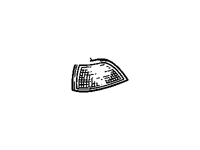 Pontiac 5977216 Side Marker Lamp