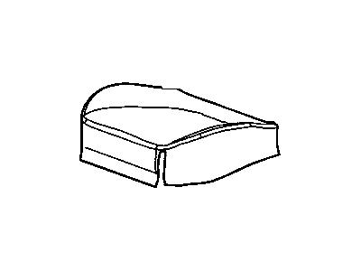 GM 25997494 Cover, Front Seat Cushion, Driver Side GM 25997494 Cover, Front Seat Cushion, Driver Side