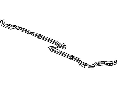 1998 GMC C2500 Suburban A/C Hose - 19209417