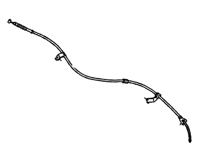 Pontiac Parking Brake Cable - 88973997