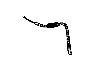 2008 Cadillac SRX Parking Brake Cable - 20772270