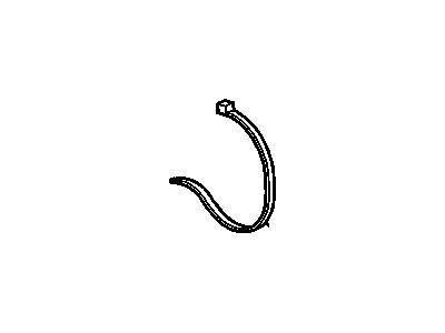 Chevy 11569748 F/TNK FILLER PIPE BINDING(8.950)(STRAP,925 MM LENGTH,8.8 WIDTH,1.9 THICK,NYLON HEAT STABILIZED. GMP.PA6)