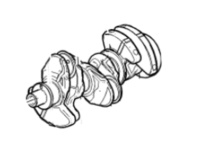 Chevy 12702504 Crankshaft