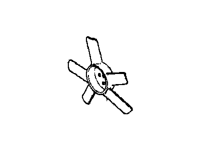 Chevy Chevette A/C Condenser Fan - 461323