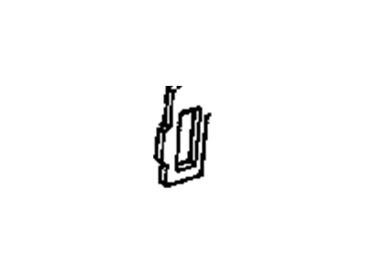 Cadillac 19120140 TUMBLER,FRONT SIDE DOOR LOCK CYL(#2)(SIDE BAR)