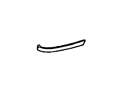 GM 88891338 Body Side Molding, Front Driver Side