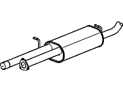 GMC Savana 3500 Muffler - 15767251