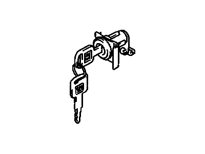 Chevy Tracker Door Lock Cylinder - 96068546