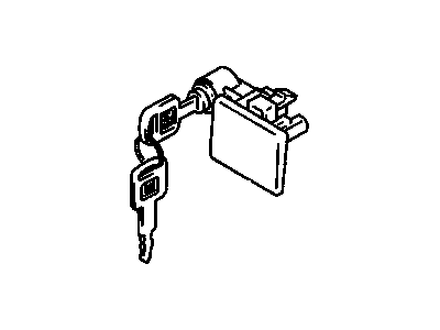 Chevy Tracker Door Lock Cylinder - 91172739