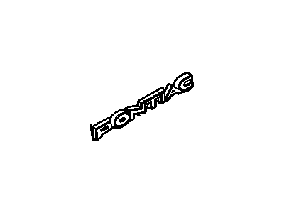 Pontiac Sunbird Emblem - 20639769