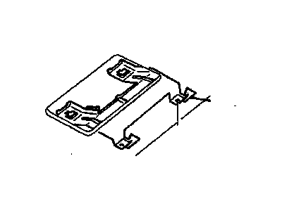 Oldsmobile 10131587 Console Assembly Bracket