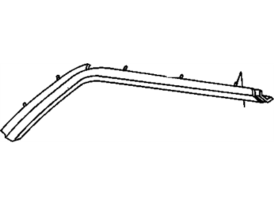 Pontiac 10193402 Windshield Pillar
