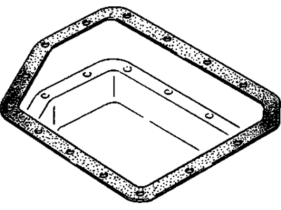 1998 Chevy Metro Oil Pan Gasket - 91173475
