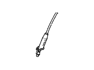 Chevy 10163879 CABLE, THROTTLE VALVE (1989-90 LB9/5.0F,L98/5.7-8)