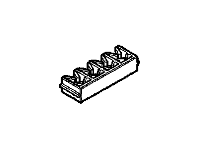 Buick 24433064 CLIP,BRAKE PRESSURE MOD VALVE PIPE(RETAINS (4) LINES)(FLOATS,NO TREE OR CONNECTOR)(4.686)