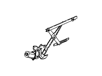 Saturn SL Window Regulator - 21097243