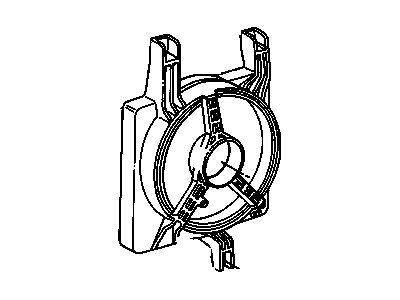 Chevy Cooling Fan Bracket - 22075312