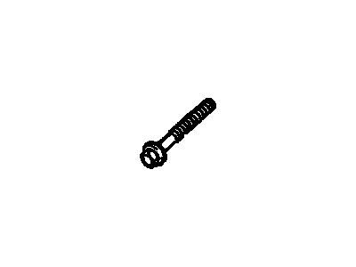 Pontiac 94501157 BOLT,REAR AXLE(SECURES REAR AXLE TO BRACKET)(PART OF 1)