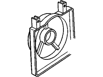 Cadillac 22134777 Shroud Assembly