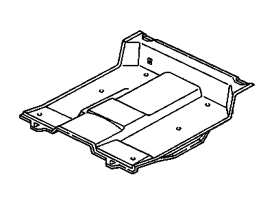 1993 Chevy K1500 Suburban Floor Pan - 15989441