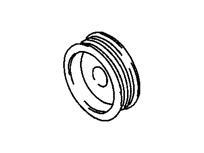 Oldsmobile Custom Cruiser Alternator Pulley - 10498301