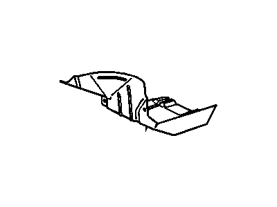 GMC 15738548 Front Pipe Heat Shield
