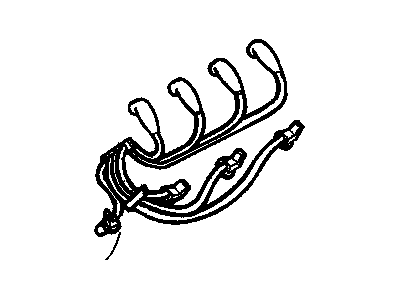 Cadillac DeVille Spark Plug Wires - 12192086