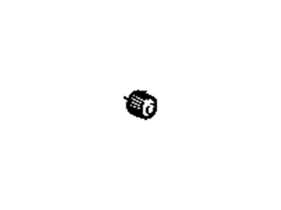 Chevy 9354886 KNOB,RADIO TONE CONTROL(PART OF 6)(AUDIO)