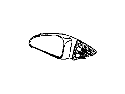 Cadillac Fleetwood Side View Mirrors - 10248506