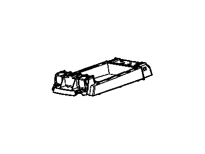 GM 15941010 Housing, Seat Separator Console, Front
