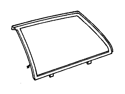 Oldsmobile 20628930 Quarter Glass