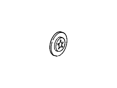 Pontiac 10046489 Brake Rotor