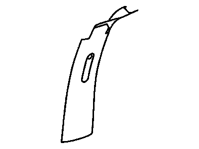 Chevy 15075441 MOLDING,CENTER PILLAR UPPER GARNISH(INCLUDES 2)(NEUTRAL)