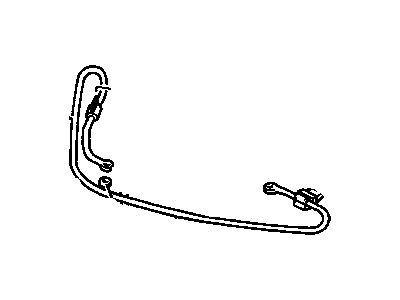 Chevy 15686965 CABLE, TEMPERATURE CONTROL (1990-91)