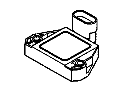 Pontiac 19352931 MODULE,ELECTRONIC IGNITION CONTROL (W/O COIL)(INCLUDES MOD,GREASE POCKET,INSTRUMENT SHT)(MATING CONNECT W/LEADS 19329253)