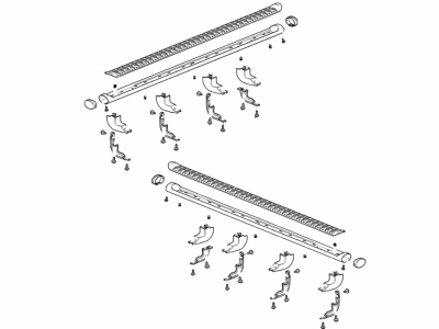 Chevy 84066570 ATTACHMENT PKG,ASST STEP(INCLUDES 6)(CONTAINS 16 BOLTS)(8.228)(SERVICEABLE COMPONENT OF STEP PKG 84016709, 84126245)