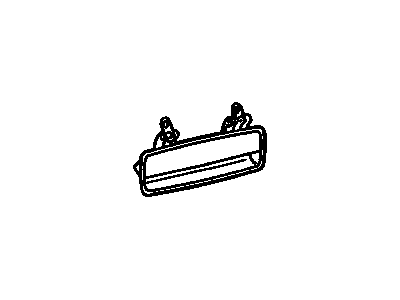 Pontiac 16608578 Handle, Outside
