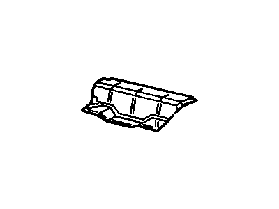 1993 Cadillac DeVille Exhaust Heat Shield - 20742988