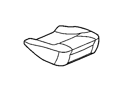 GM 89039056 Cover, Am7 - Rear Folding Bench Seat Cushion