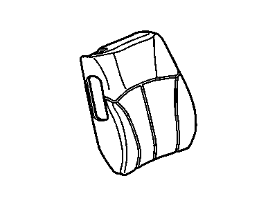 GM 88979748 Cover, Am7 - Rear Folding Bench Seat Back